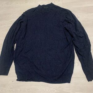 Pronto Uomo Dark Blue Crewneck Sweater